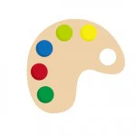 パレットのイラスト