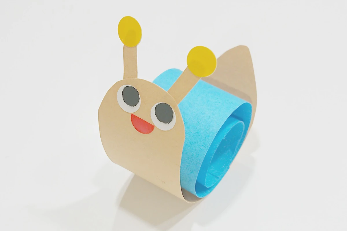 製作例／立体かたつむり