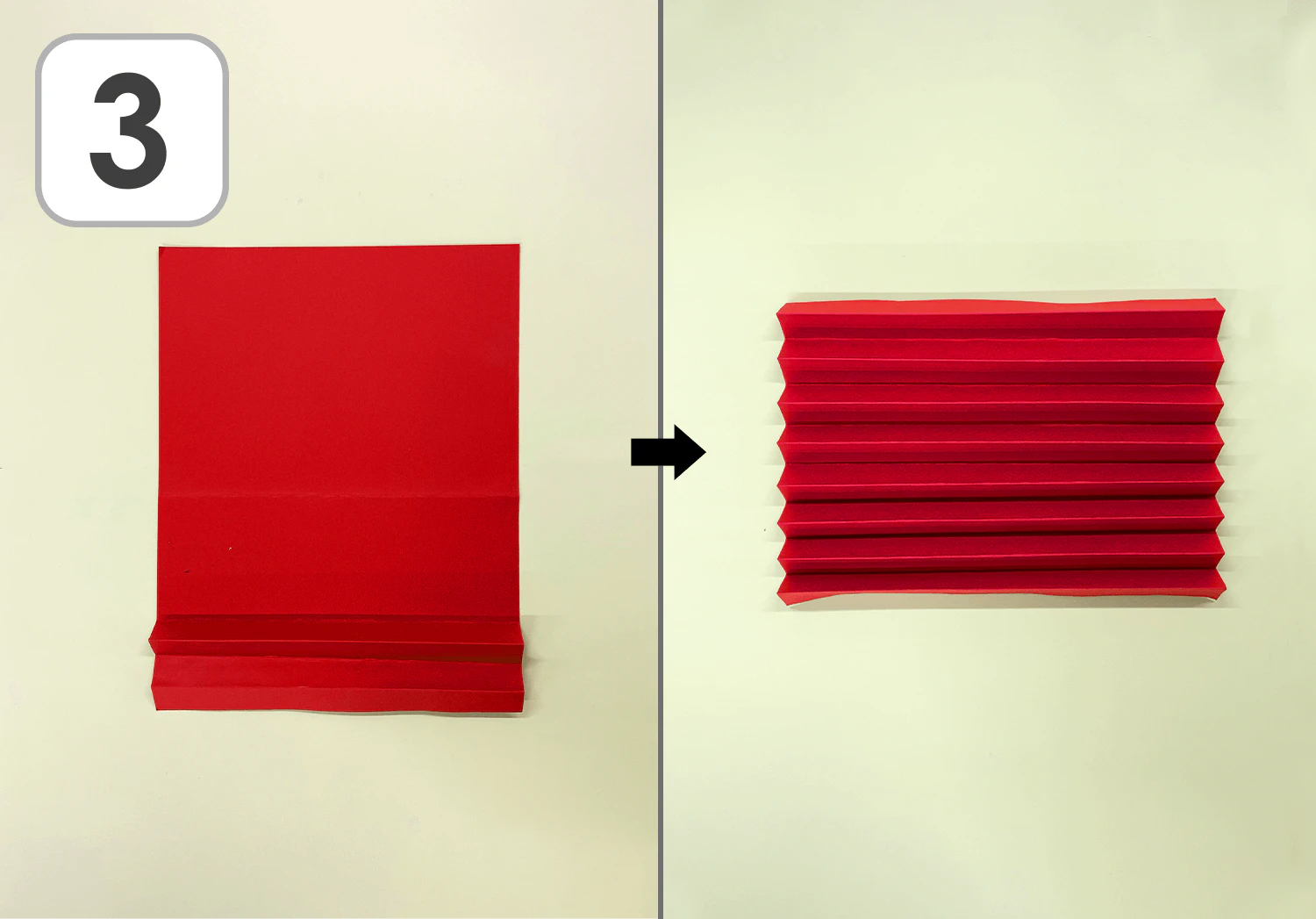 うさぎのお正月飾りの製作手順3