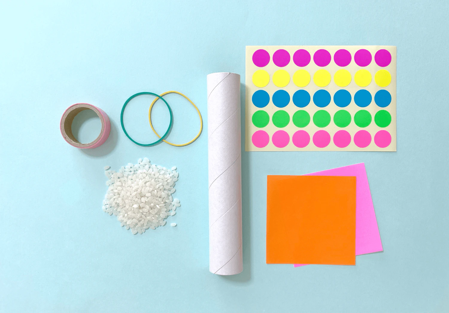 レインスティックの準備物