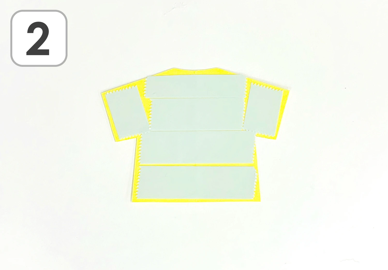 あったか毛糸のセーターの製作手順2