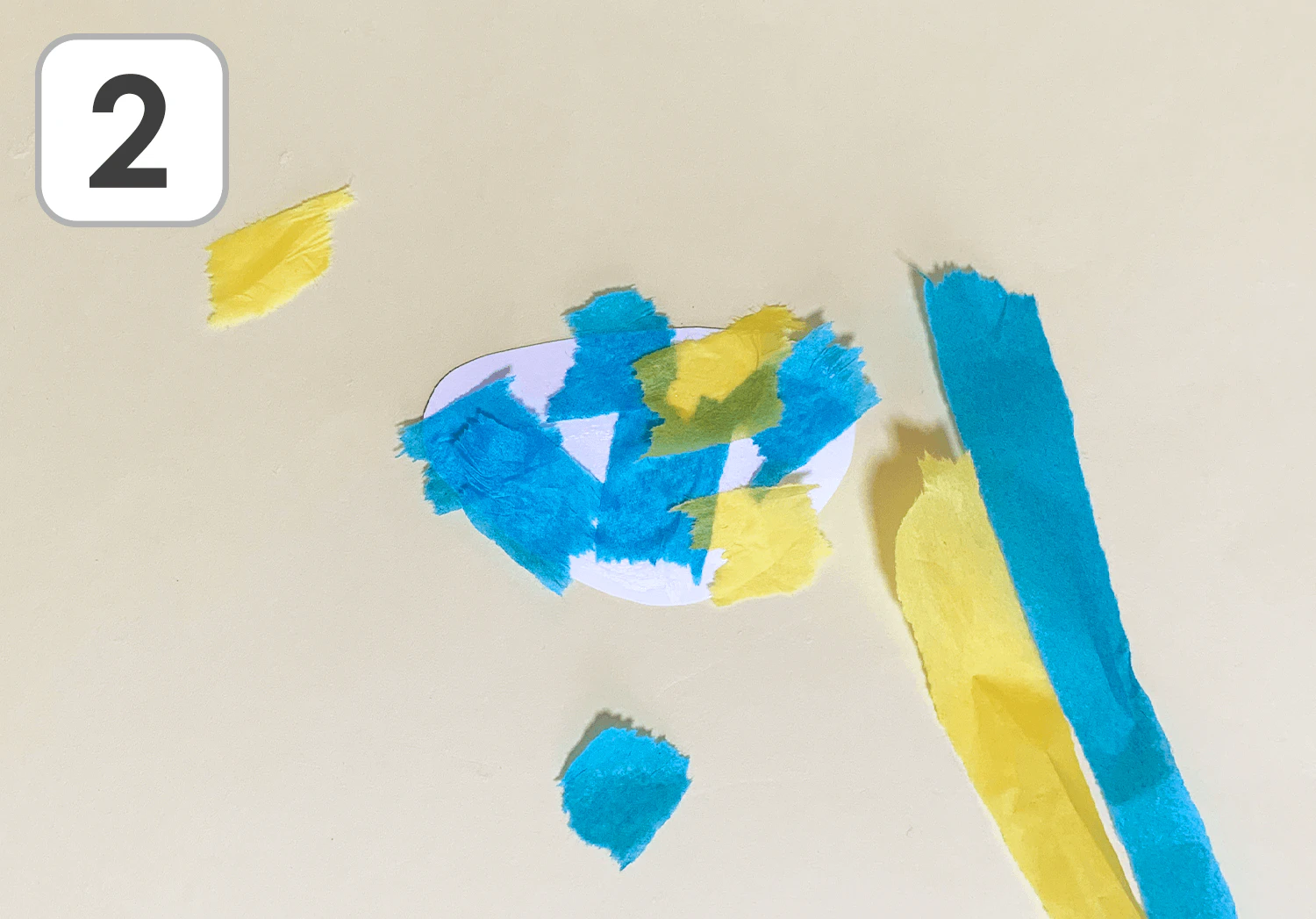 さくらんぼと小鳥の製作手順2