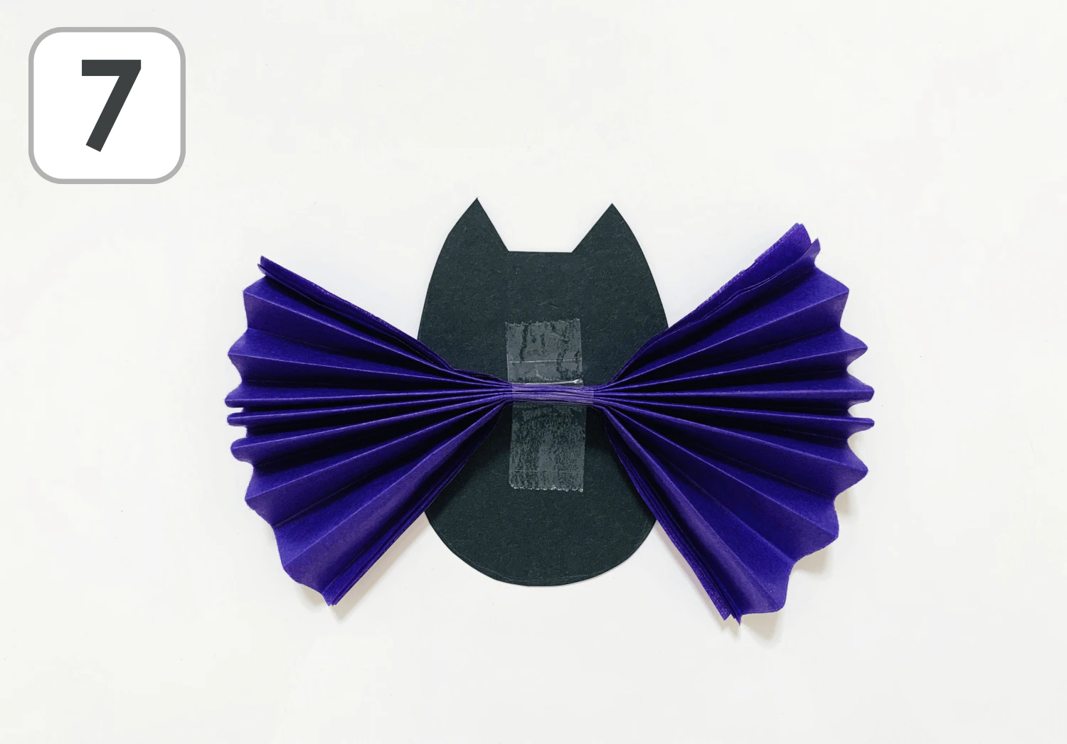 コウモリの蝶ネクタイの製作手順7