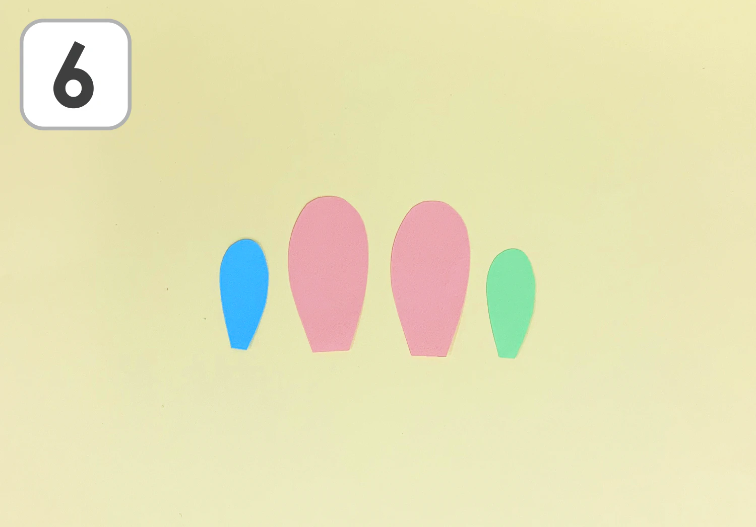 紙コップのぴょんぴょんうさぎの製作手順６