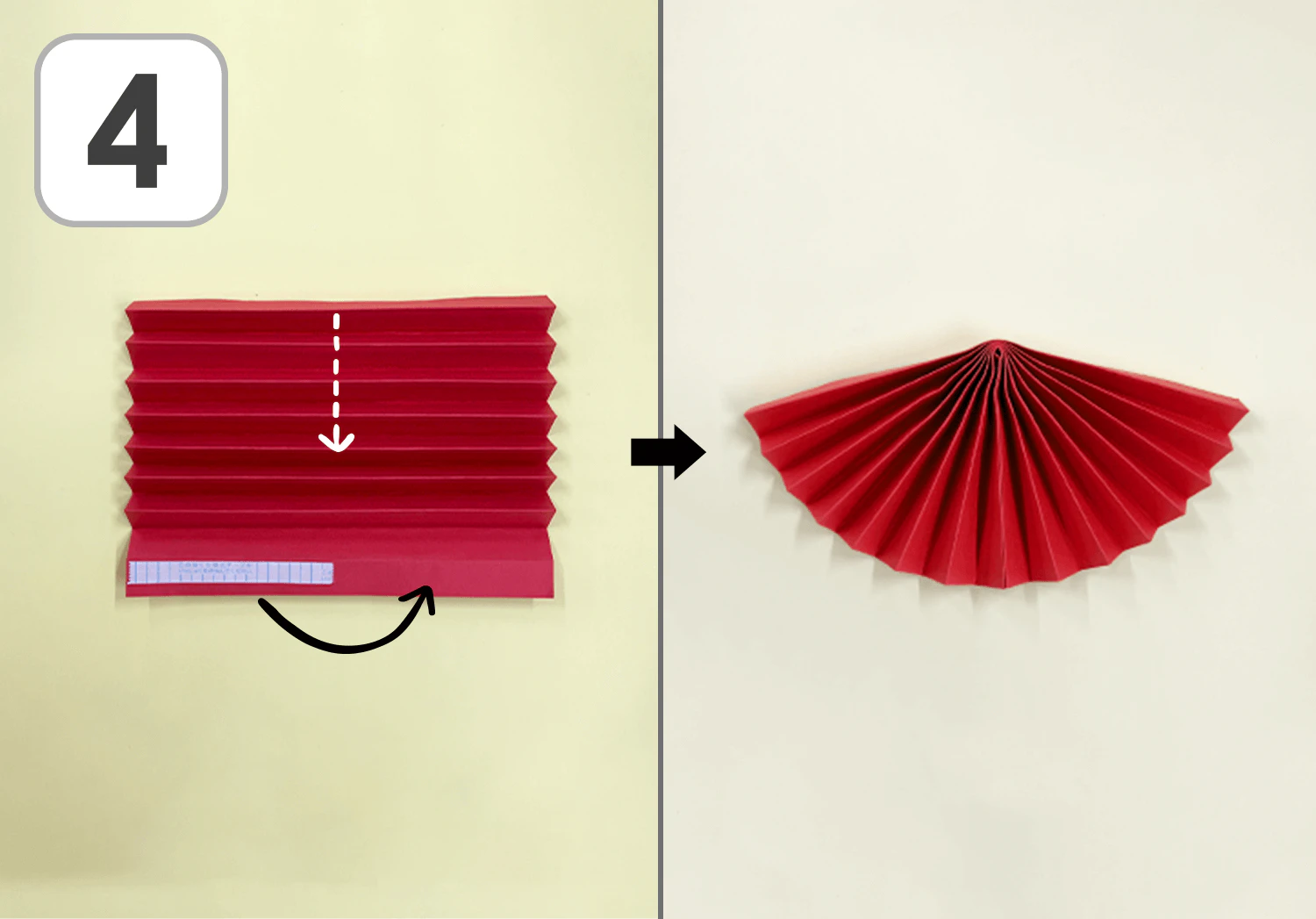 うさぎのお正月飾りの製作手順4