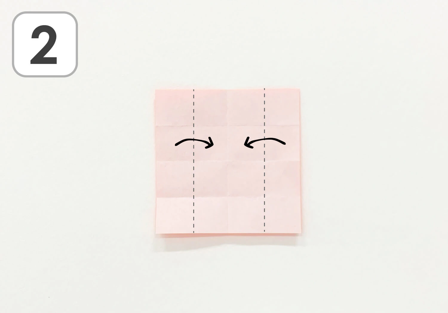 おりがみかにの折り方2