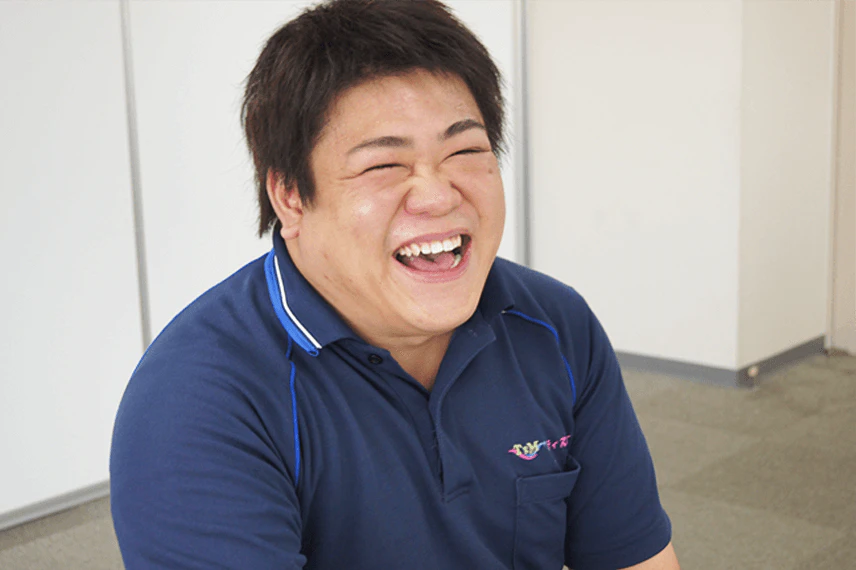 瀬戸一馬の満面の笑み