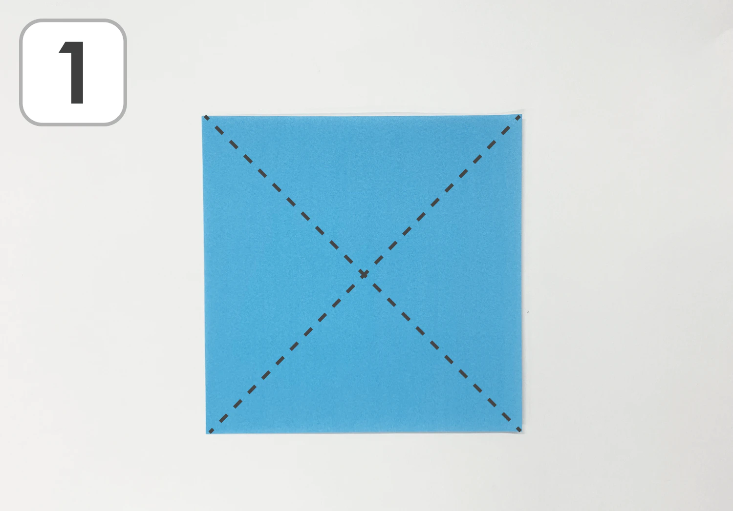 ペンギンの折り方1