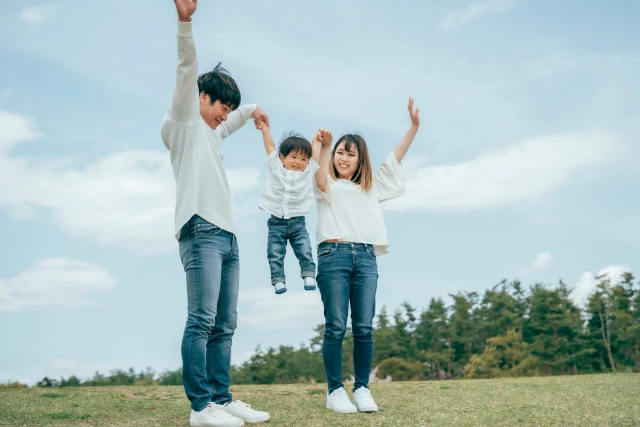 幸せな家庭のイメージ