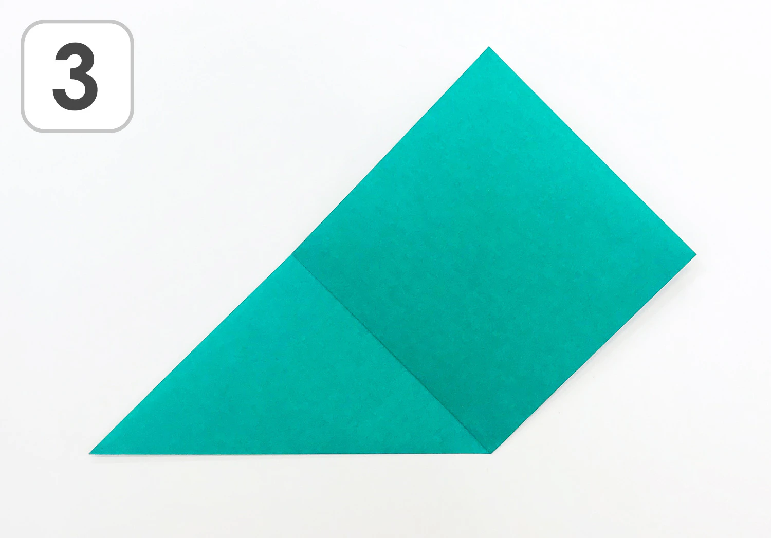 おりがみツリー作り方3