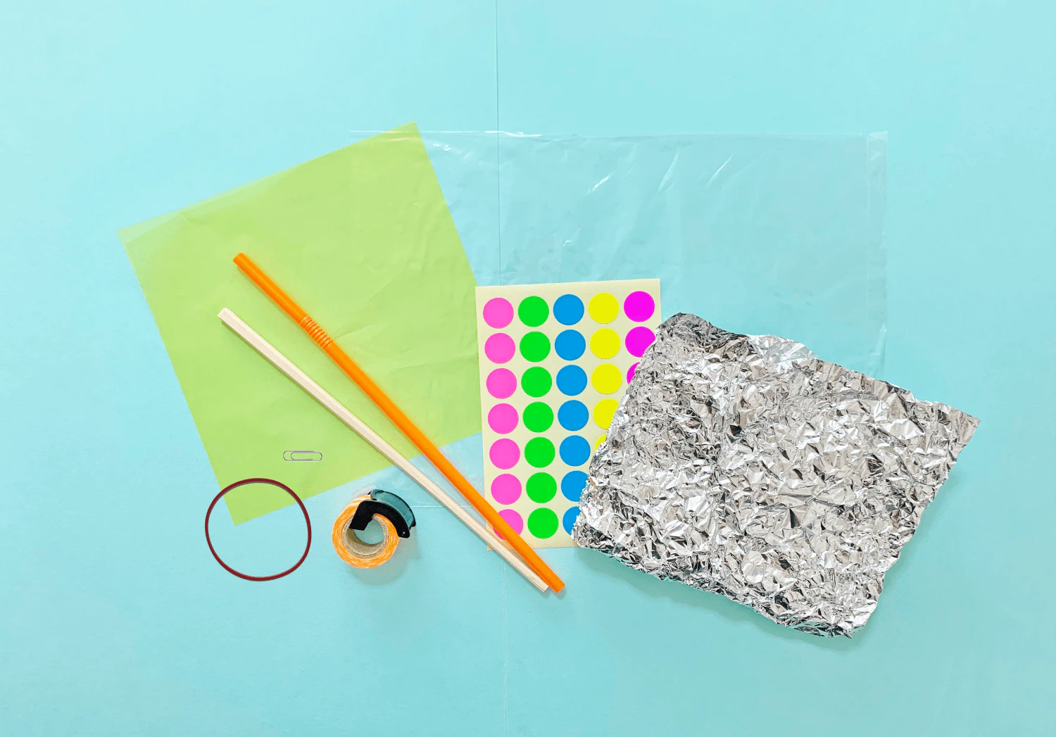 ゆらゆらおばけの準備物