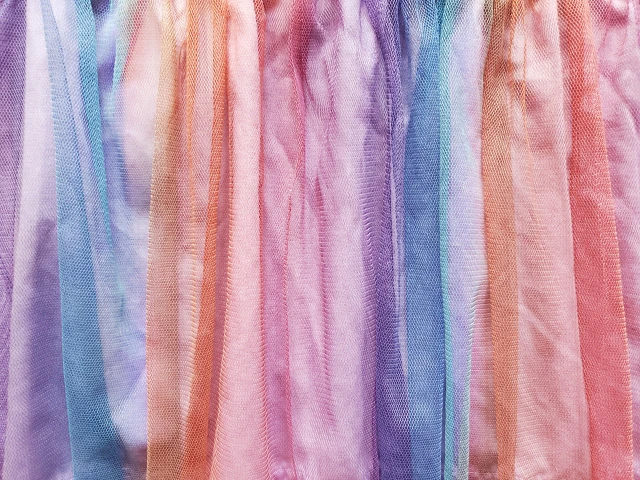 色とりどりの布