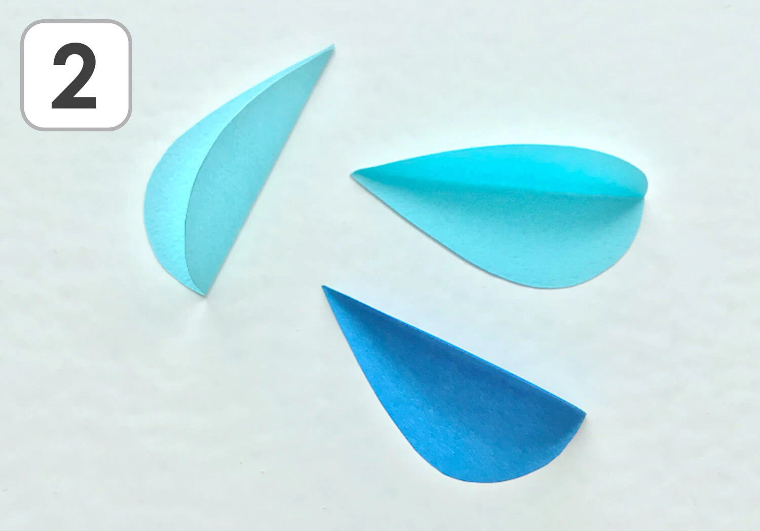 しずく製作の手順2