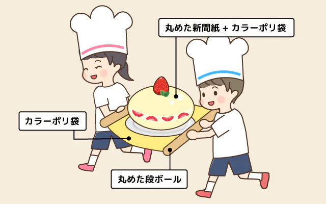 お菓子運びレース