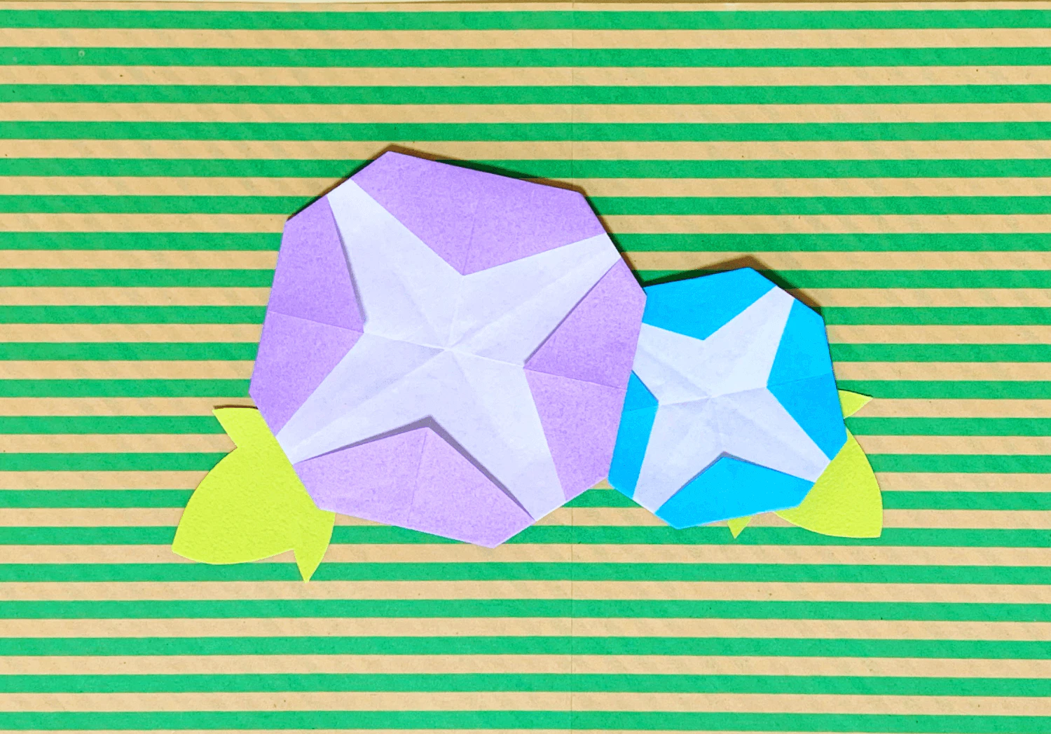 あさがおのおりがみ