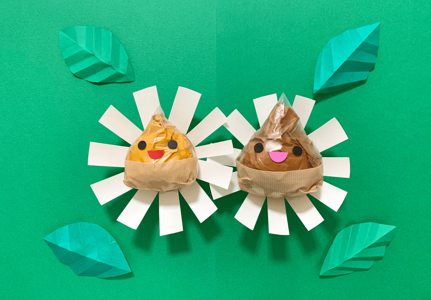 製作トゲトゲの栗