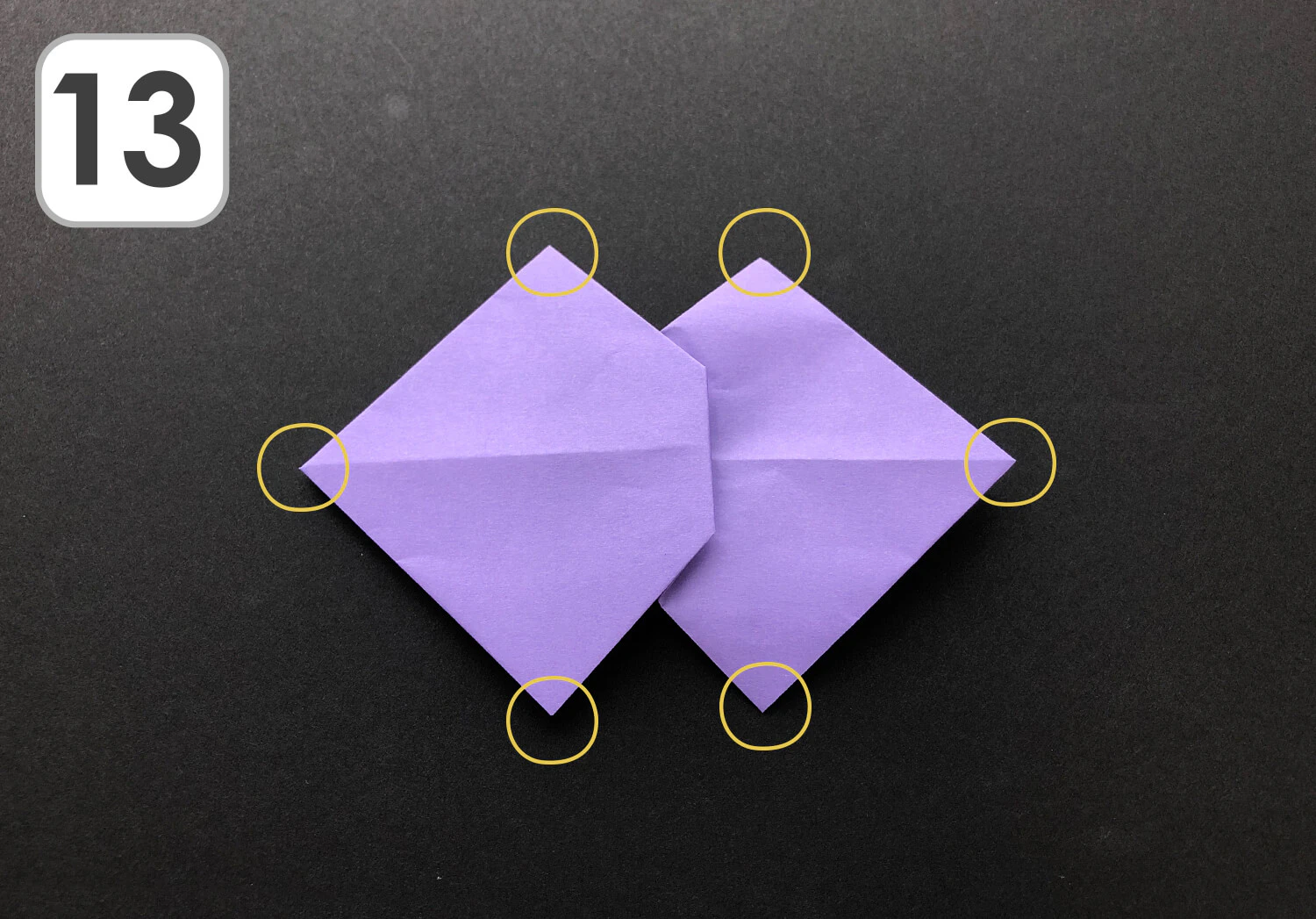 おりがみぶどう作り方13