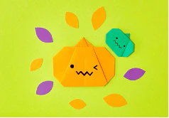 おりがみ「かぼちゃ」 