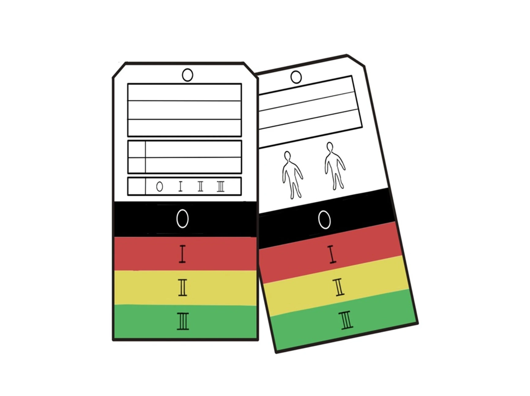 トリアージタッグ