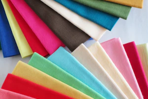 色とりどりの布