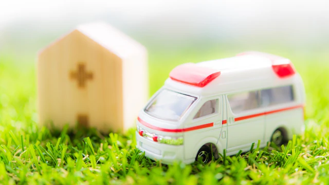 救急車のおもちゃ