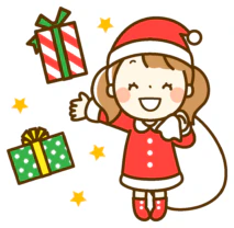 クリスマスの女の子