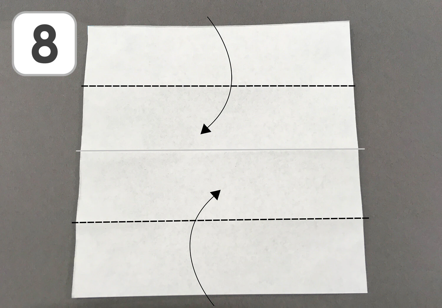 おりがみ みつばち手順8