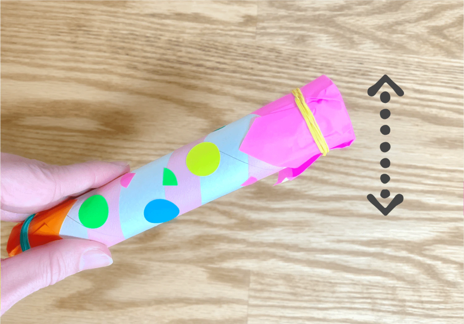 レインスティックの使い方