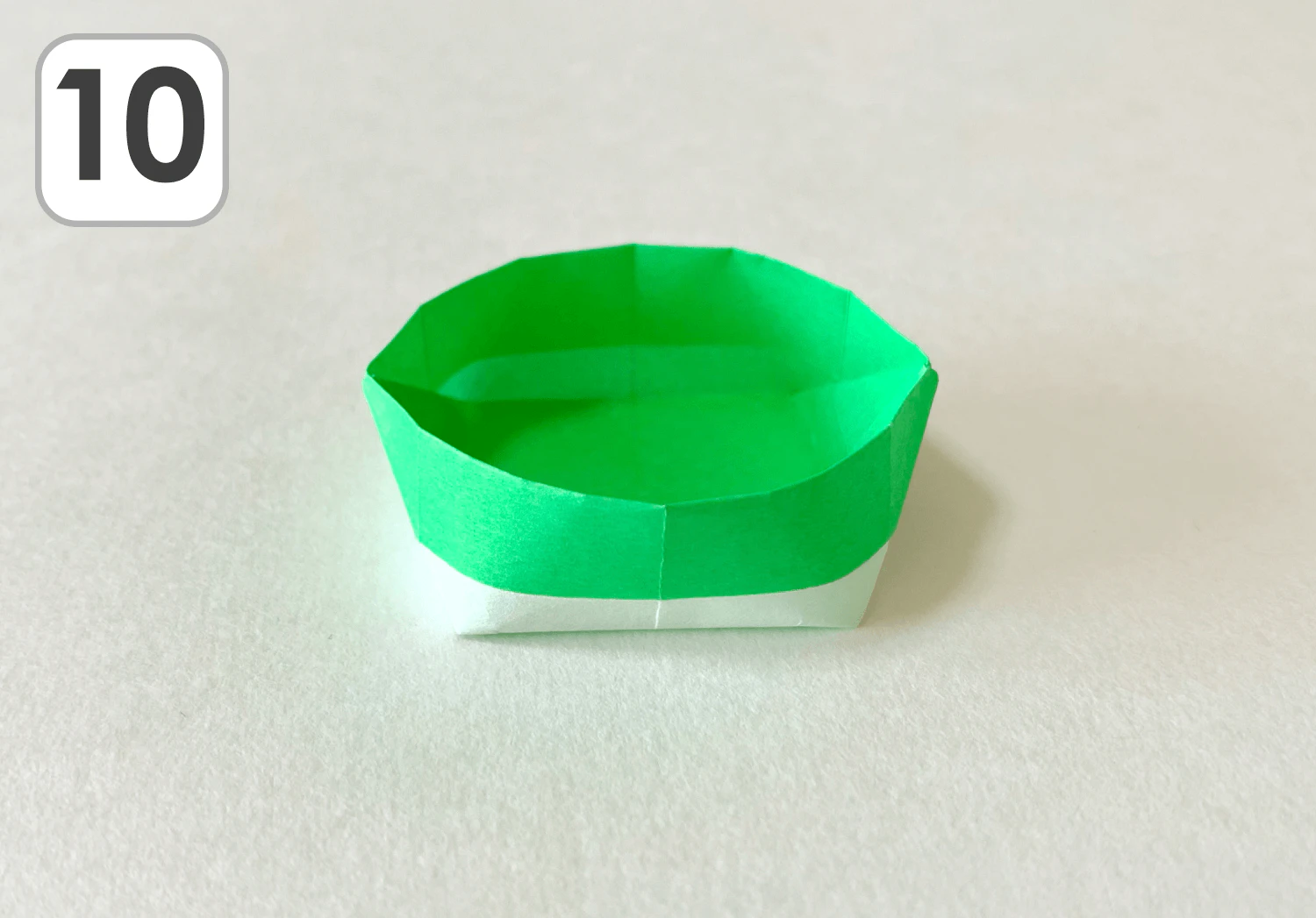 お豆入れの折り方10