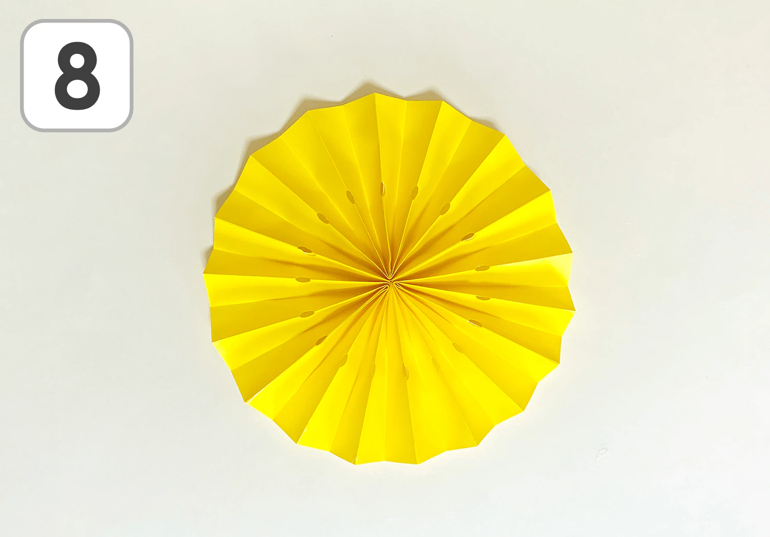 ぺーパーファンの製作手順8