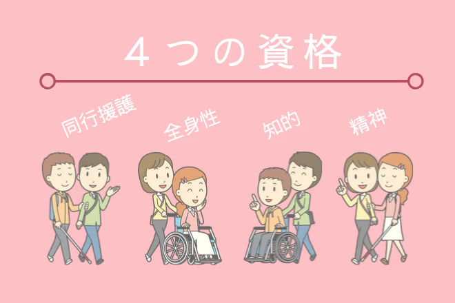 移動支援従業者（ガイドヘルパー）４つの資格