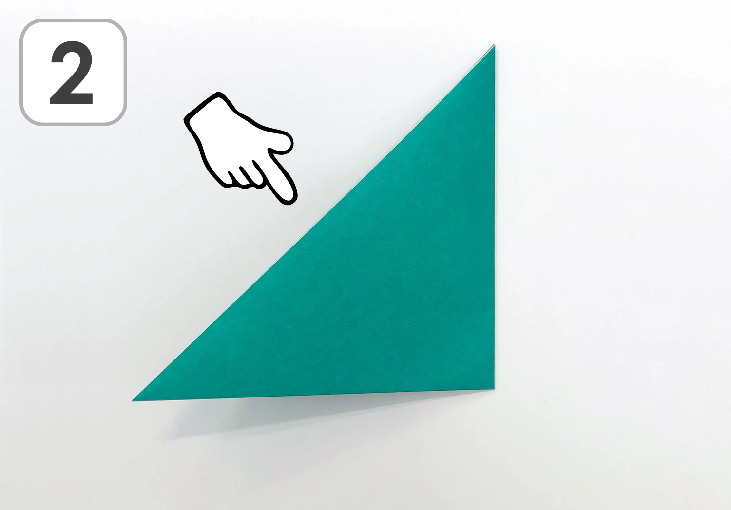 立体ツリーの折り方2