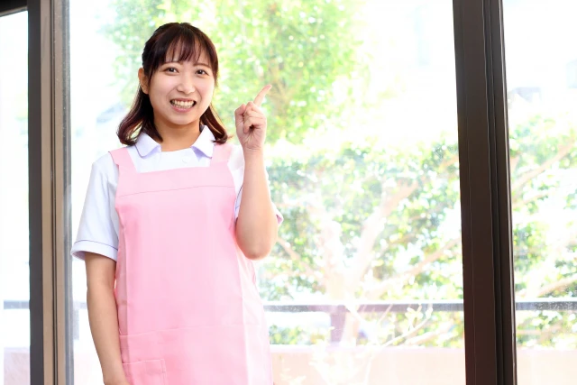 笑顔の保育士さん