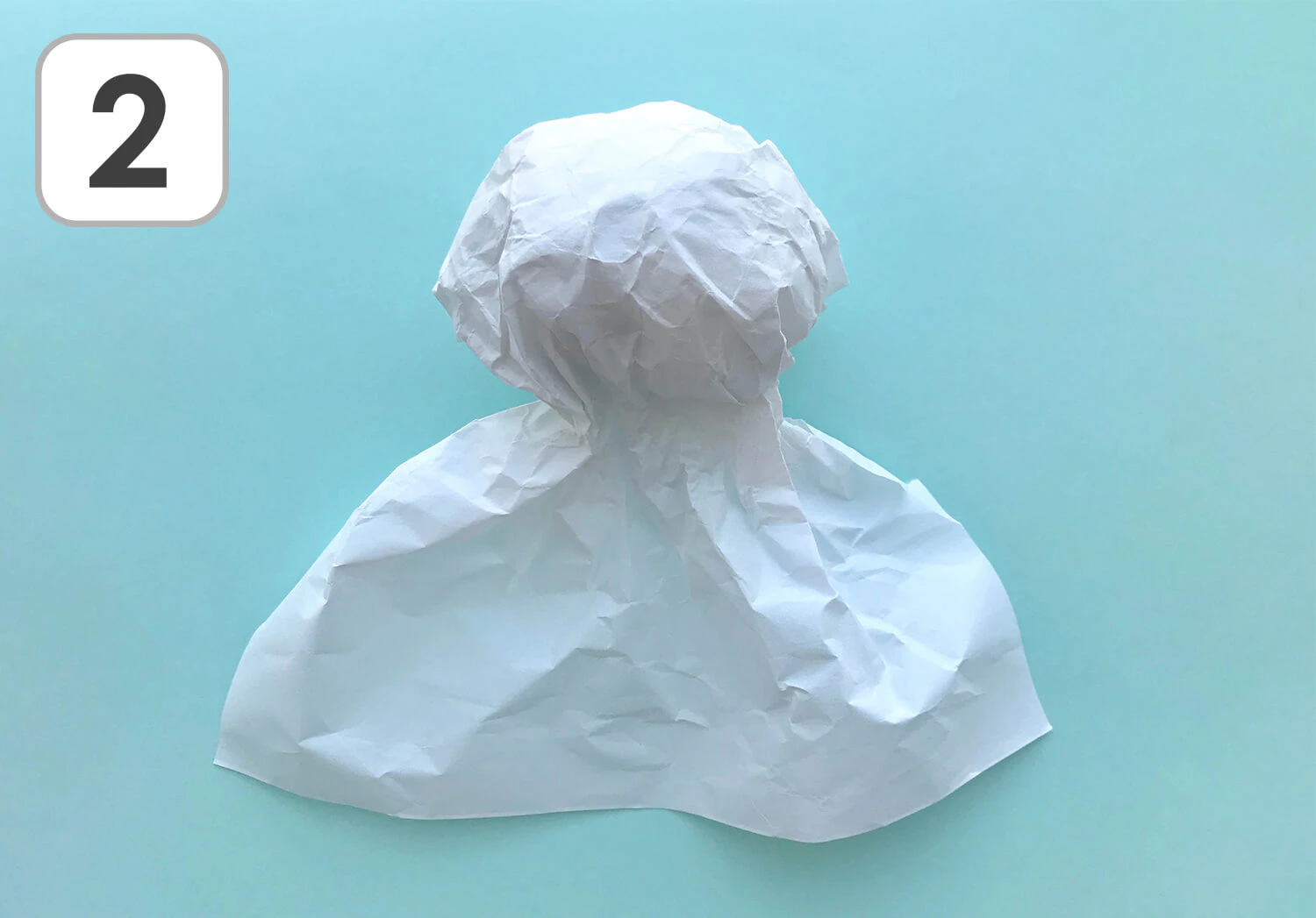 てるてる坊主製作手順2