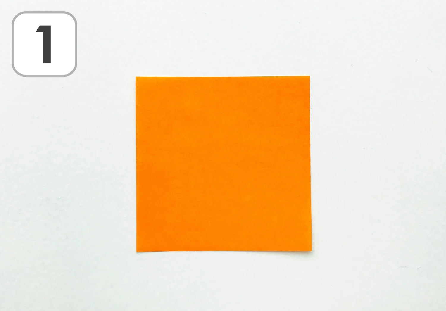 かざぐるまの折り方1