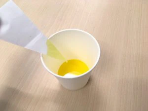 折り染め