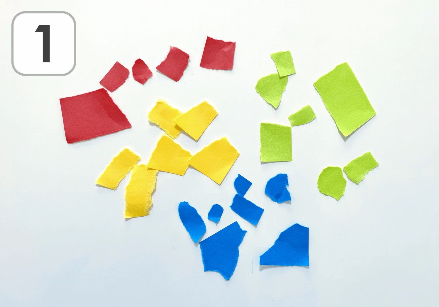 どんぐりの制作手順1