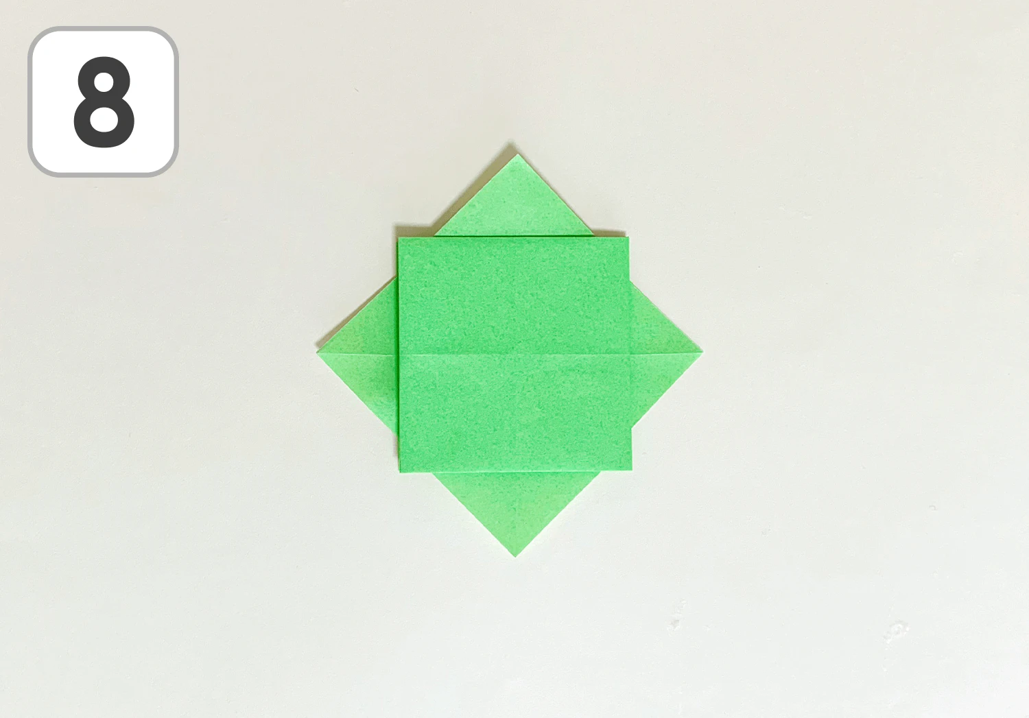 あじさいの折り方8