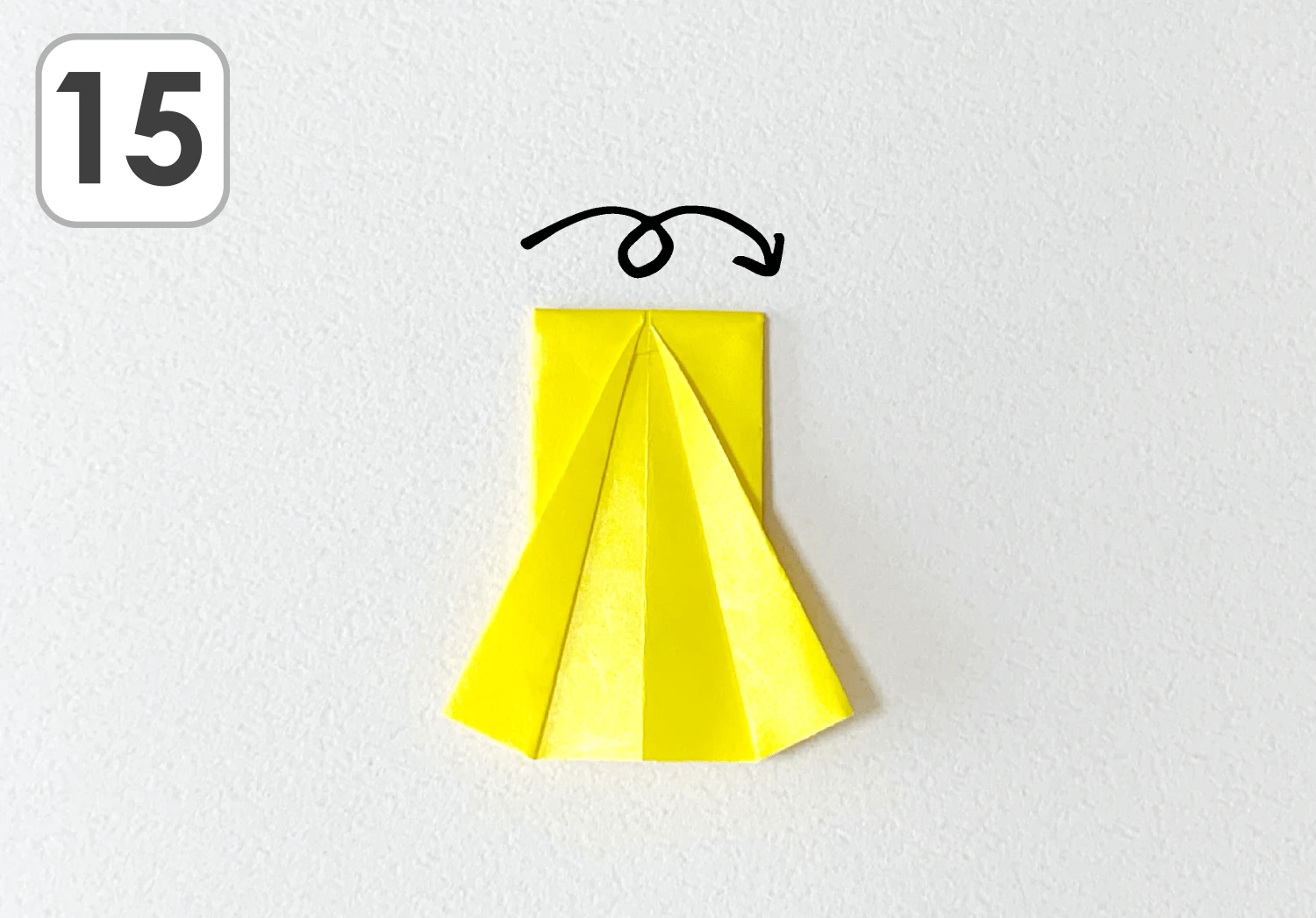 とらの折り方15