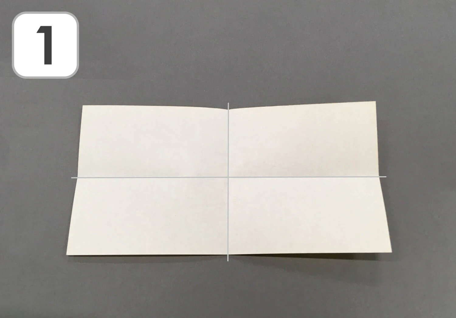 折り紙で作るたんぽぽの製作手順1