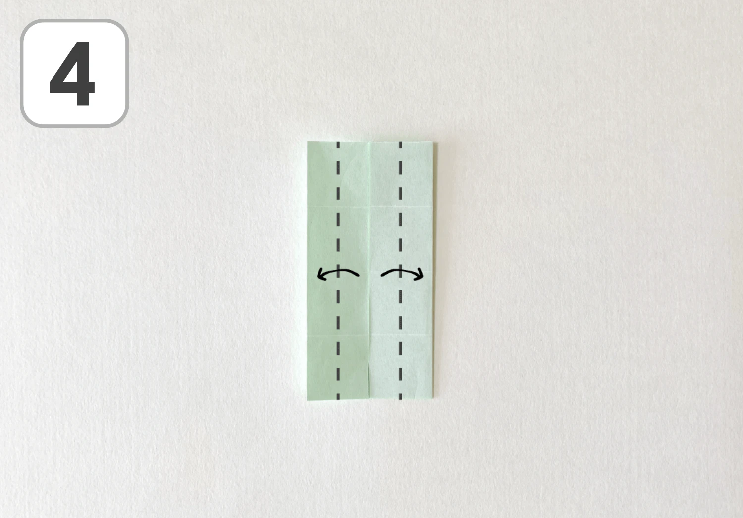 お豆入れの折り方4