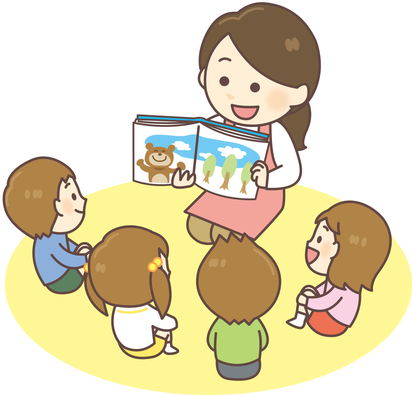 絵本の読み聞かせ