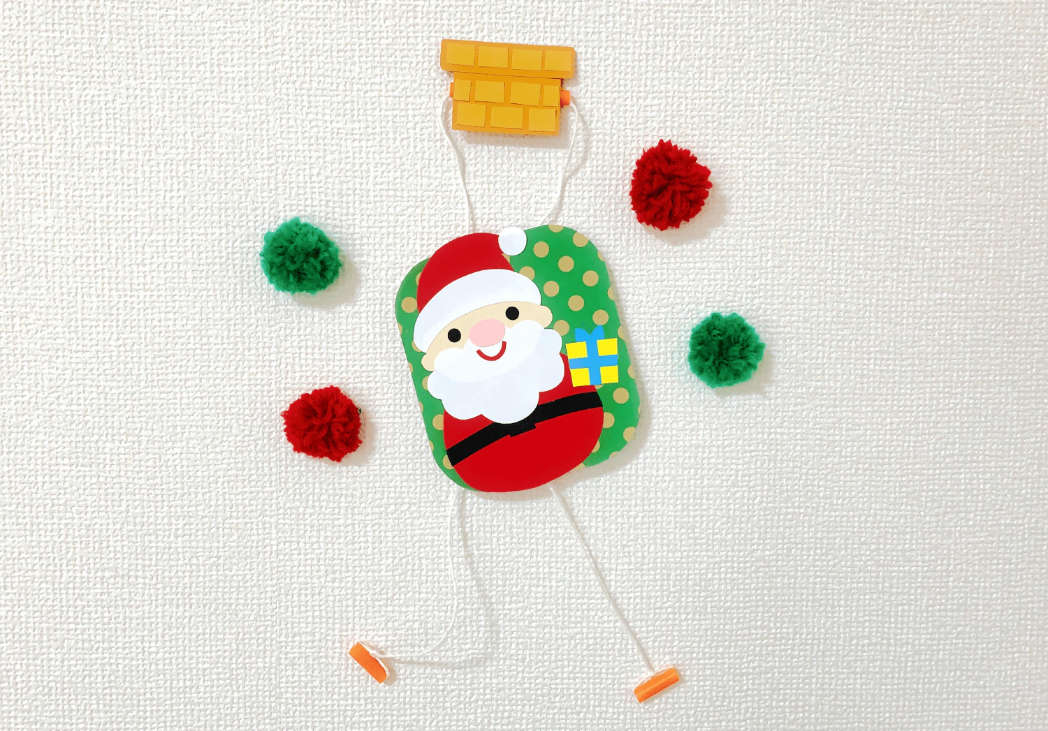 登るサンタの製作