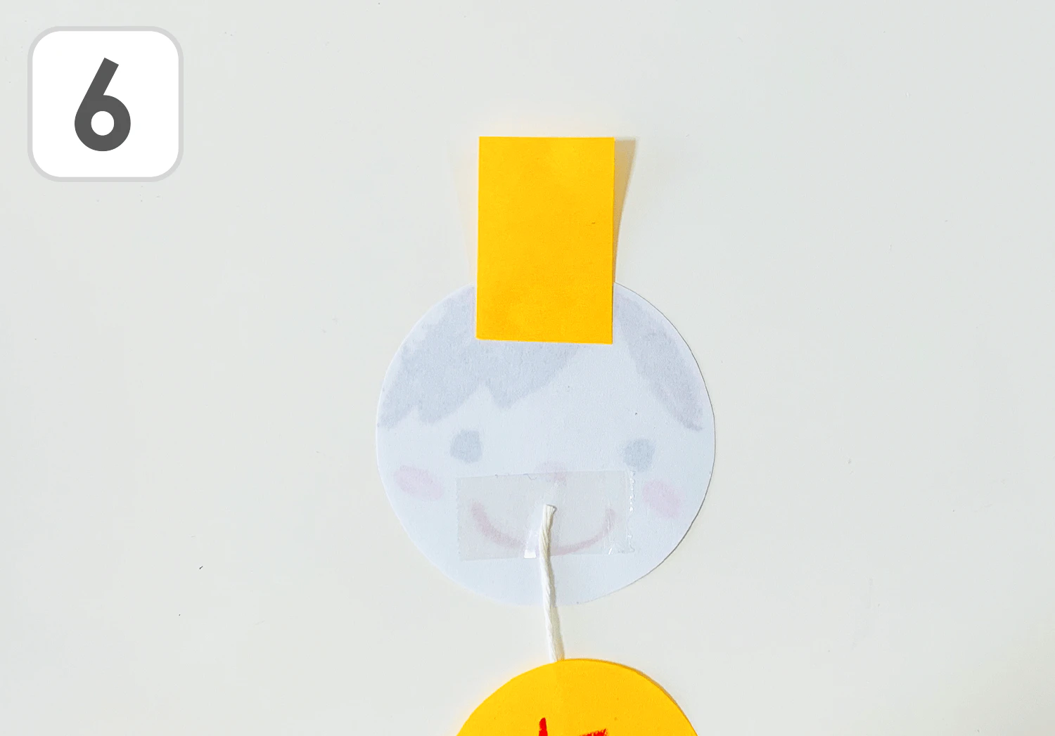 お家のカードの製作手順6