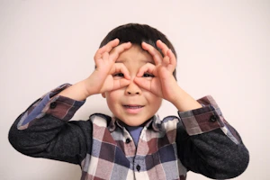 楽しそうな男の子