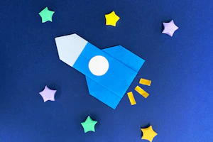 おりがみのロケット