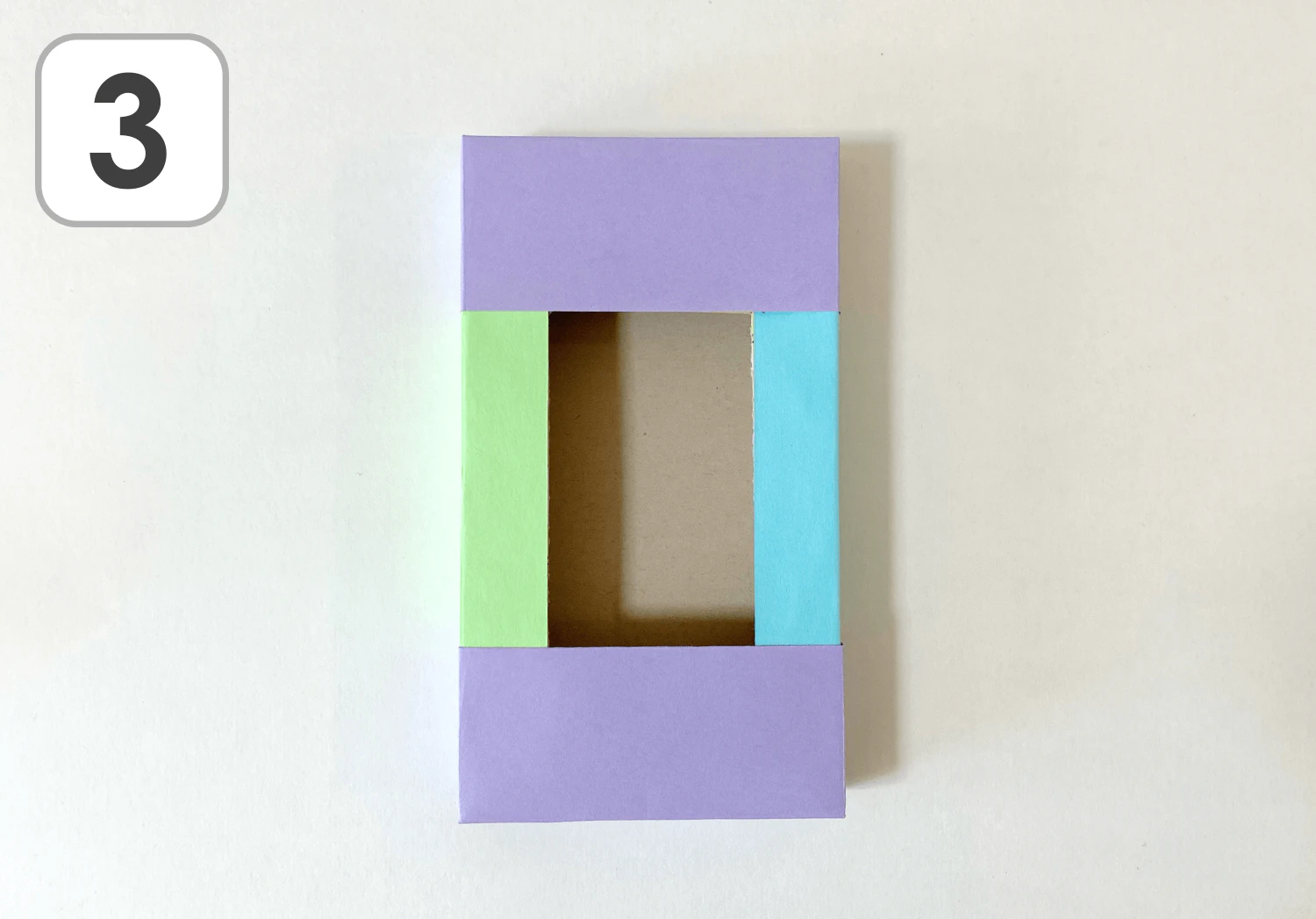 うさぎの空箱ギターの製作手順3