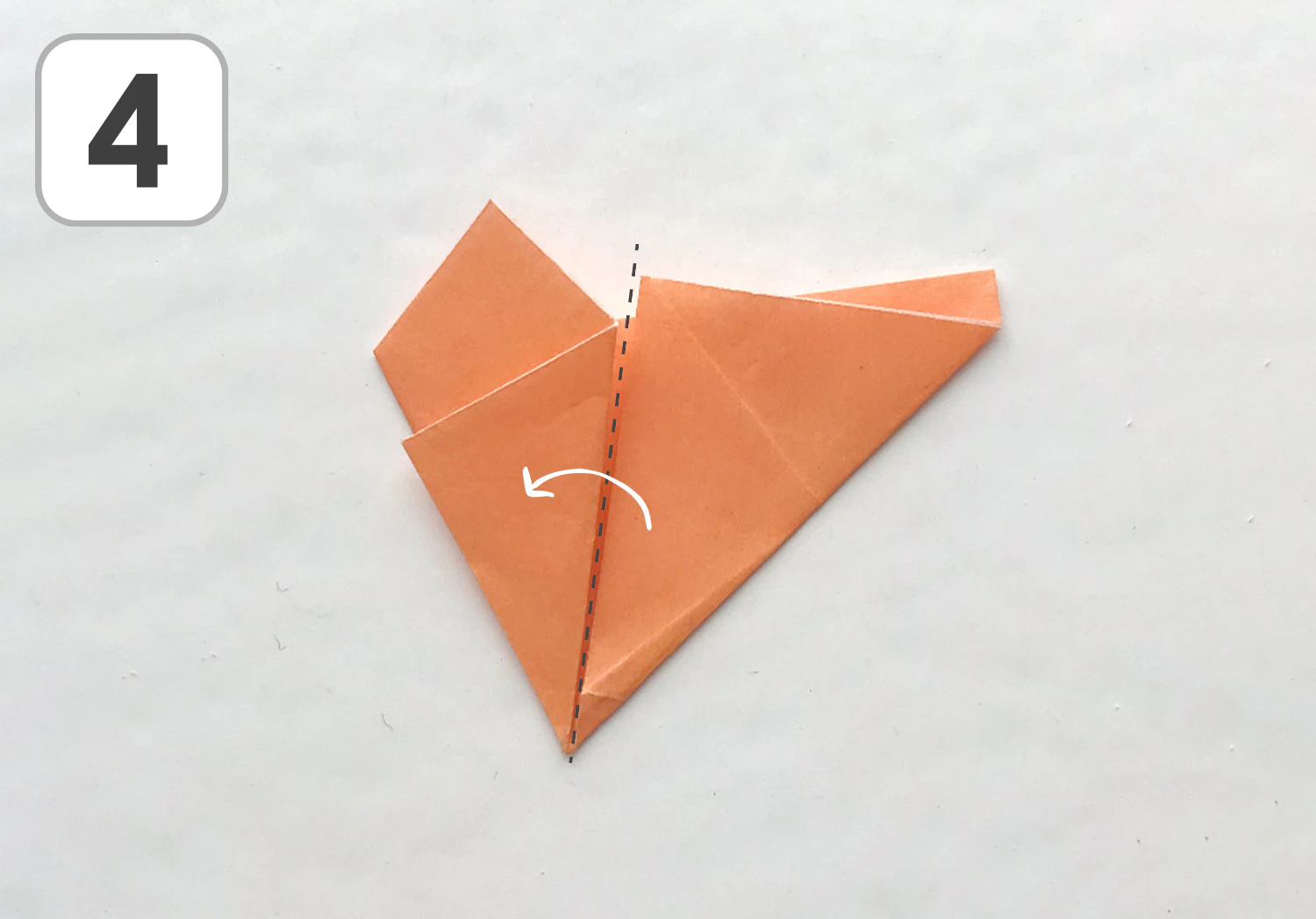 七夕切り紙製作B手順4