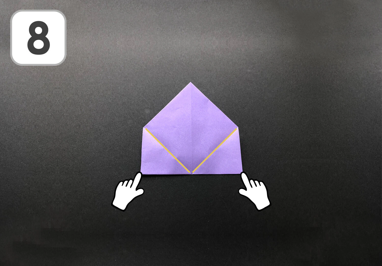 おりがみぶどう作り方8