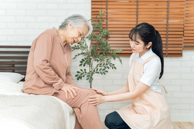 スタッフと患者さん